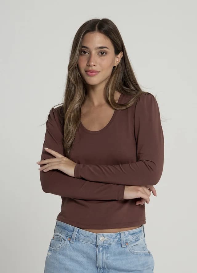 Remera princesa jersey spandex