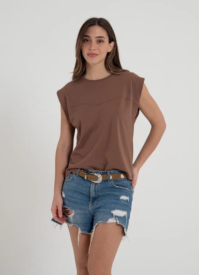 Remera jry recorte delantero